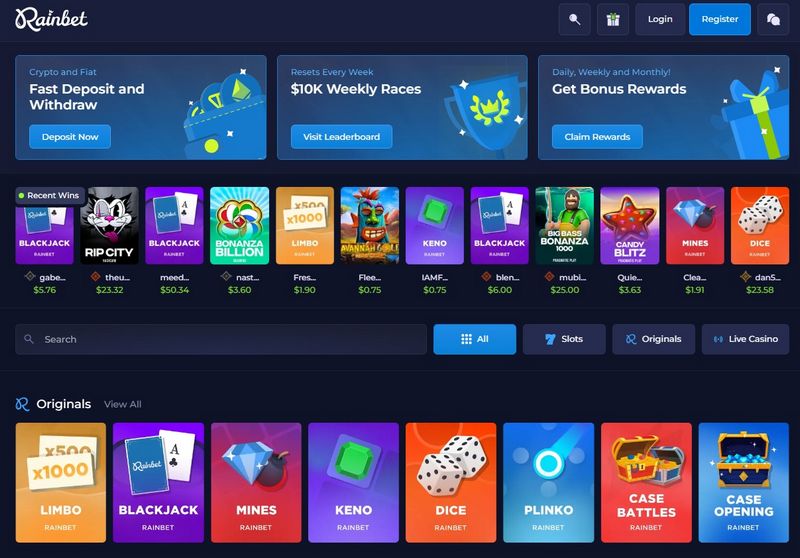 Rainbet Gambling Enterprise Review